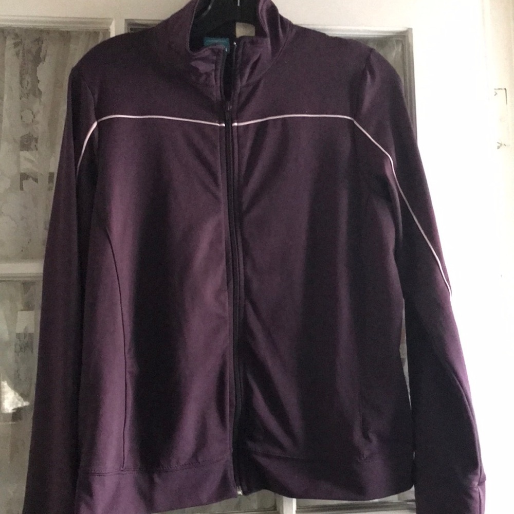 PRO SPIRIT Purple Warm Up Track Jacket
